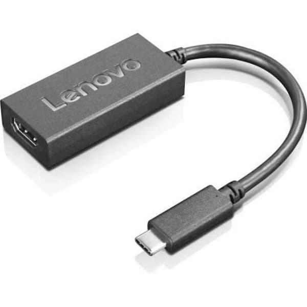 Lenovo USB-C–HDMI-sovitin **Uusi vähittäismyyntipakkaus**