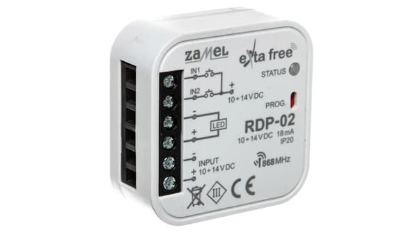 Zamel enkeltkanals LED-driver - RDP-02