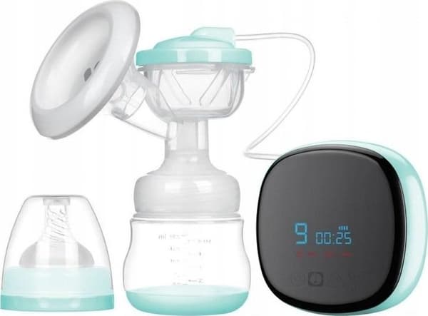 Extralink Smart Life R-38 | Sähköinen rintapumppu | pullolla, valkoinen-sininen