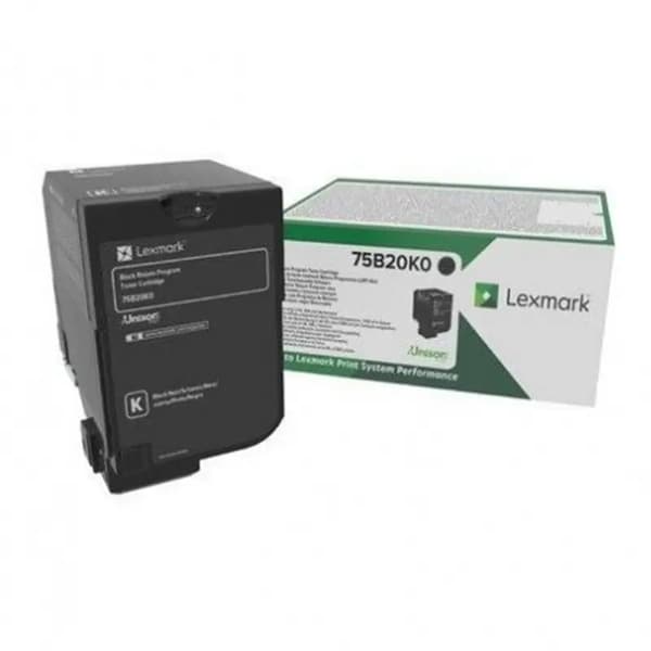 Lexmark Toner Standard Svart Returtonerkassett