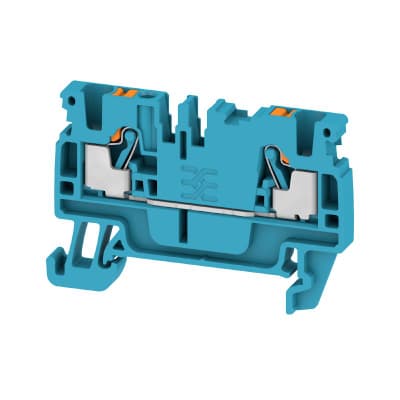 Läpivientiliitin 2,5mm2 24A A2C 2.5 BL 1521880000