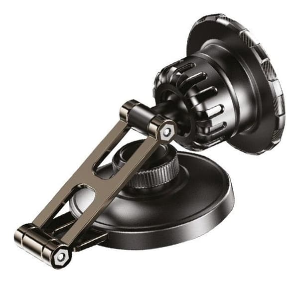 FORCELL F-Grip IronSecure bilhållare för vindruta/instrumentbräda magnetisk svart