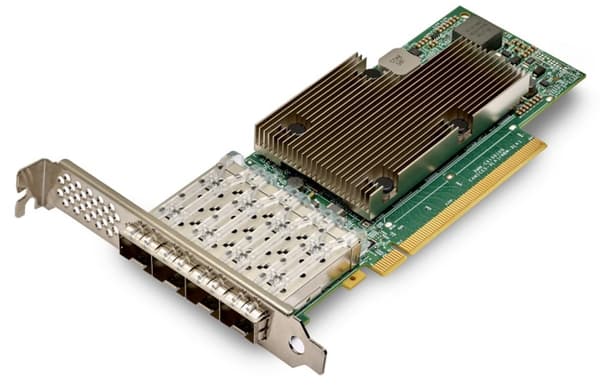 BROADCOM NetXtreme-e Quad-Port Controller 25G PCIe NIC