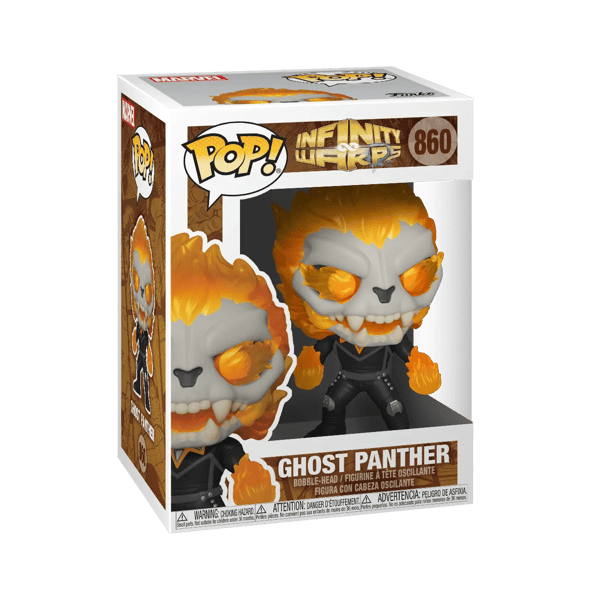 FUNKO POP: MARVEL - INFINITY WARPS - GHOST PANTHER