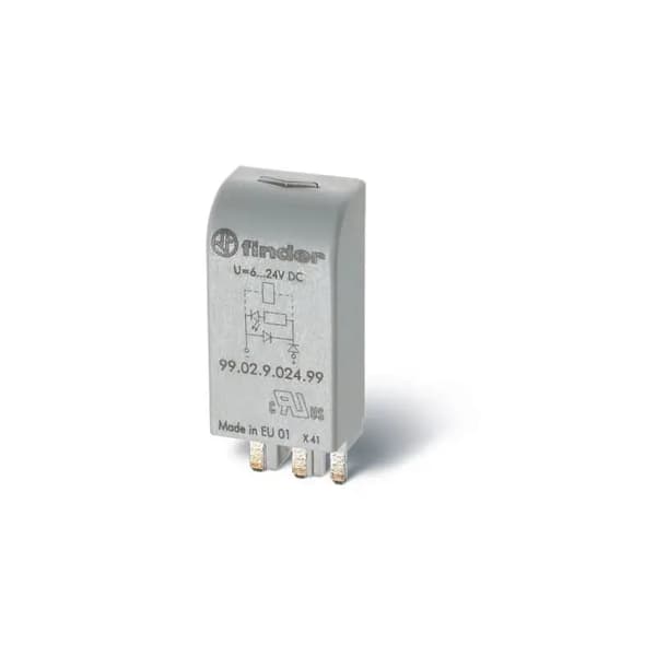LED beskyttelsesmodul 6-24V DC grøn 99.02.9.024.99