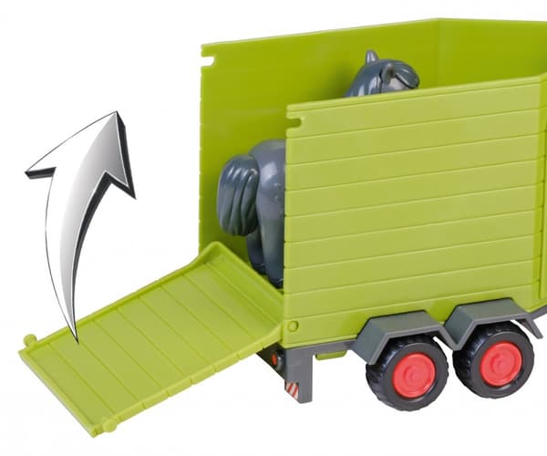 FARMA traktor Class, 28 cm, med hest