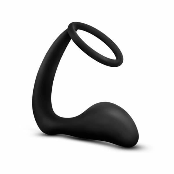 Buttplugg ringplugg svart plugg