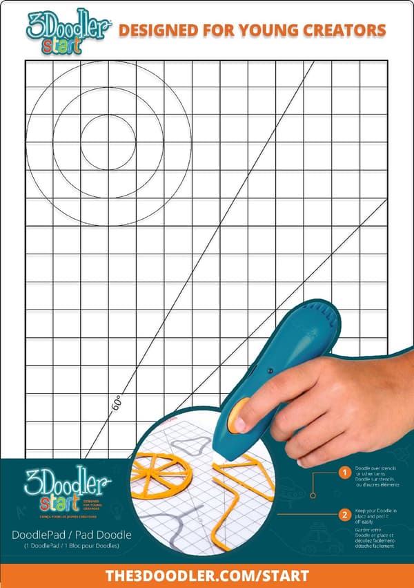 3Doodler Start Pad 3D designblok