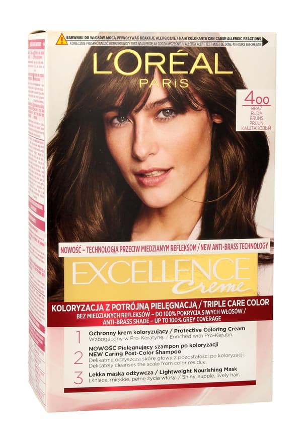 L'Oreal Paris Excellence Creme Hårfarve 4 braz