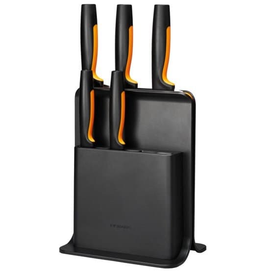 Fiskars Functional Form -veitsisetti, 5 osaa, telineellä 1057554