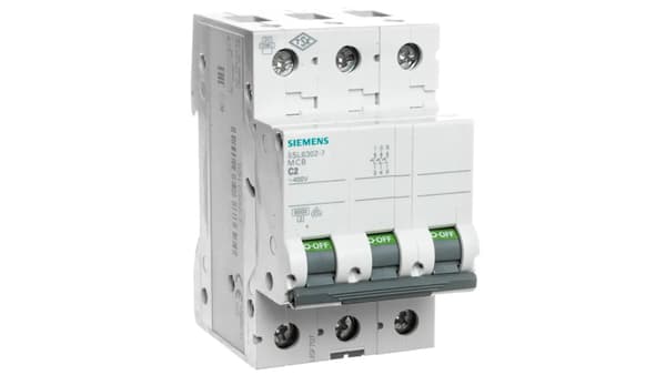 Siemens Adapterafbryder 3P C 2A 6kA AC (5SL6302-7)