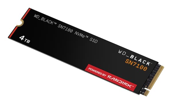 SSD WD Black M.2 2280 4TB SN7100 sisäinen