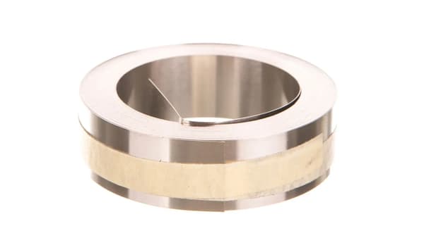 Dymo original etiketprinterbånd, Dymo, 32500, S0720170, 6.4m, 12mm, rustfrit stål