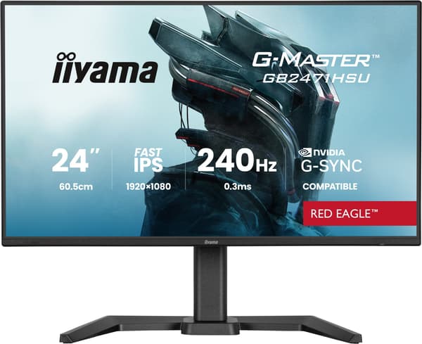 IIYAMA 60,5 cm (24\") GB2471HSU-B1 16:9 2xHDMI+DP+USB-C IPS