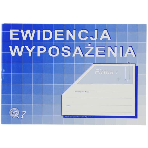 Registrering af udstyr K7