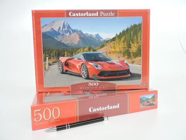 Puslespil 500 Mountain Ride CASTOR