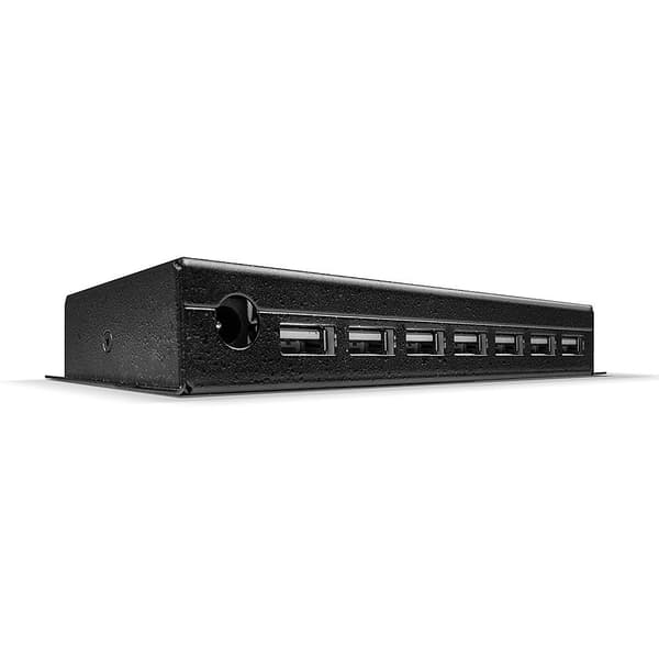 Lindy USB 2.0 Metallhub, 7 Portar
