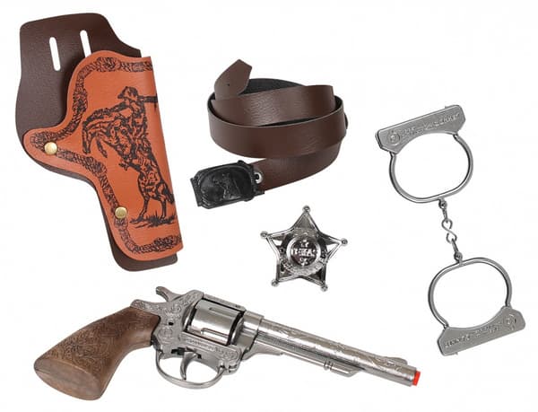 Sæt med Westernpistoler Gonher 157/0 (5 stk)