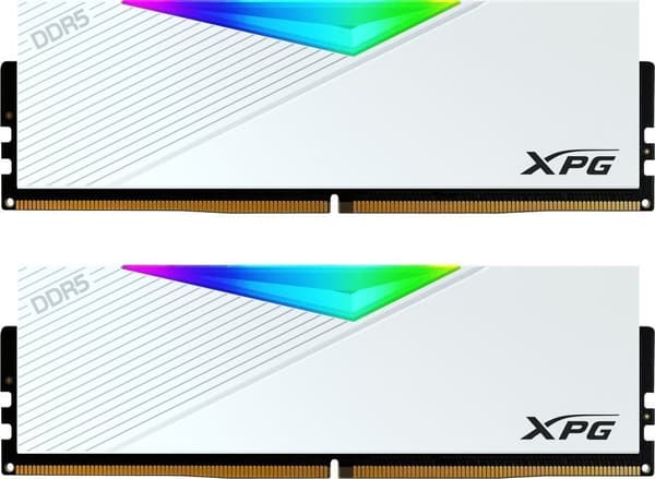 RAM ADATA D5 6000 32GB C30 XPG Lancer valkoinen RGB K2