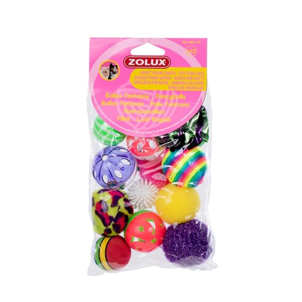 Zolux Set med 12 bollar
