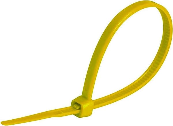 Kabelbinder UV gul 2,5x100mm