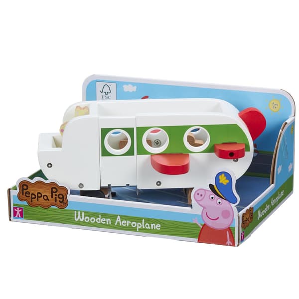 Peppa Pig SWINKA PEPPA TRÄFLYPLAN + LADY RABBIT 07211