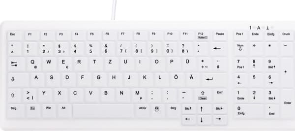 ACTIVE KEY CHERRY MTA AK-C7000 snörning snörning vit IP68