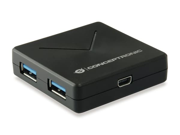 Conceptronic HUBBIES 4-portars USB 3.0-hubb