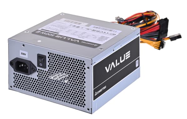 APB-500B8 500W (grå, 1x PCIe, 500 Watt)