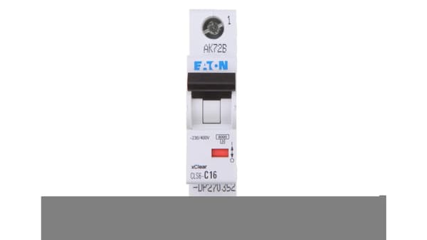 Strømstik 1P C 16A 6kA AC CLS6-C16-DP 270352