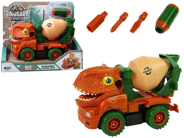 Lean Sport Betonblander Dinosaur Makuleringsmaskine Orange Tilbehør