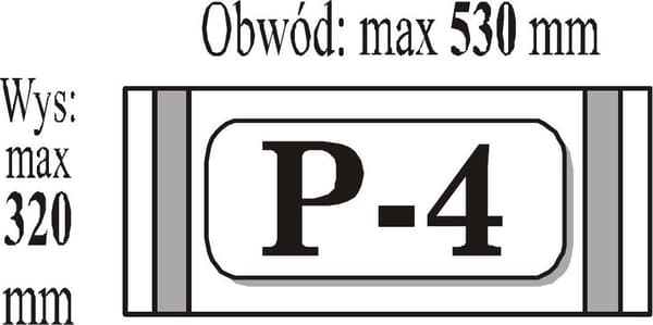 P4-pindomslag - A4-format (50 stk.) IKS