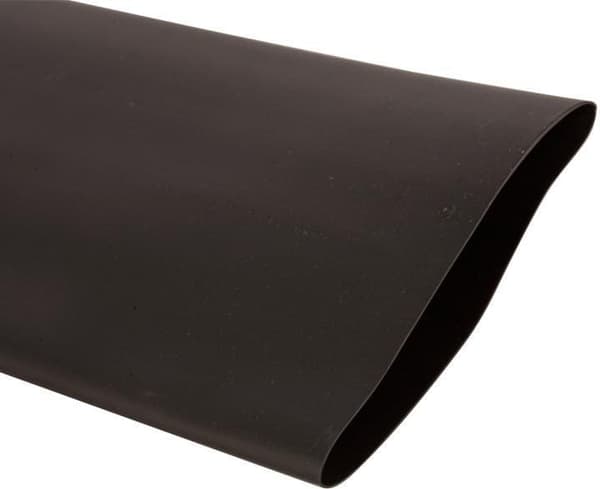 Tjockväggig krympslang med lim 40/12mm svart CRMA4012 /1m/