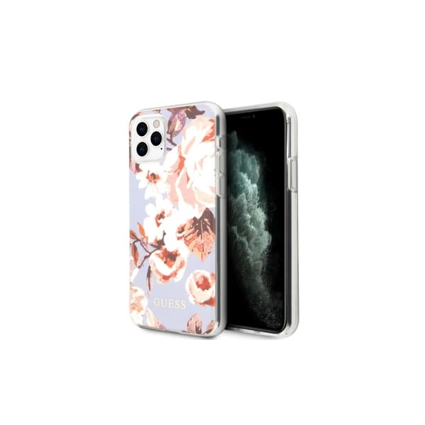 Guess GUHCN65IMLFL02 iPhone 11 Pro Max Lilla/Lilla N°2 Blomsterkollektion
