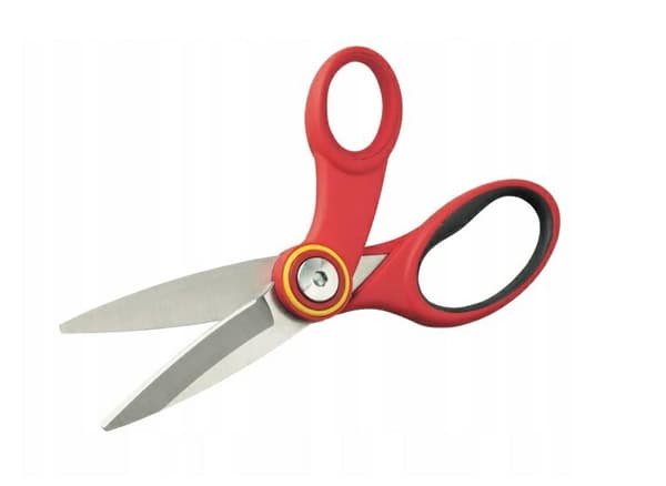 Monitoimisakset RA-X, 18cm (punainen, irrotettava)
