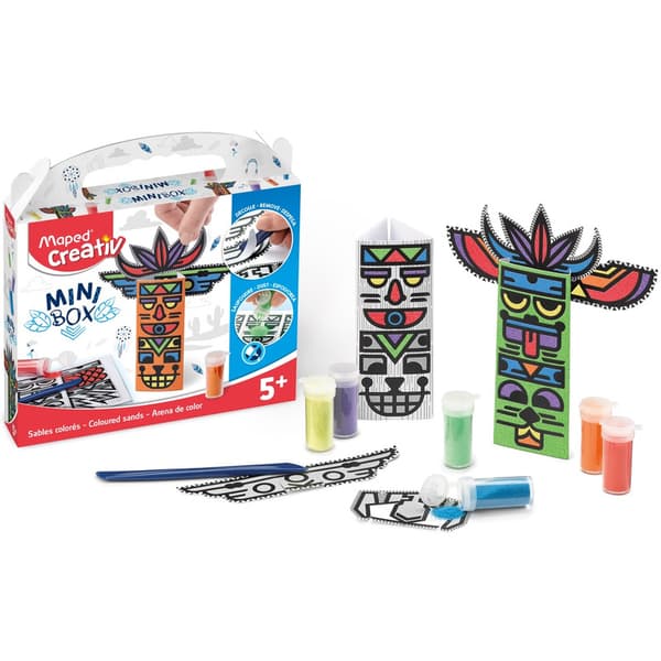 Maped Creativ sæt (med totems og farverige piaks)