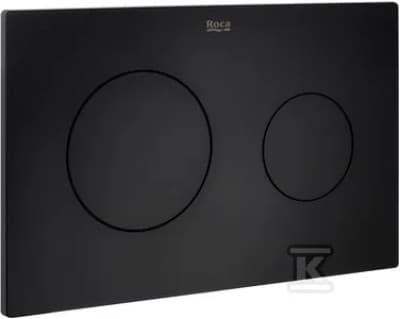 Roca PL10 dobbeltknap sort mat