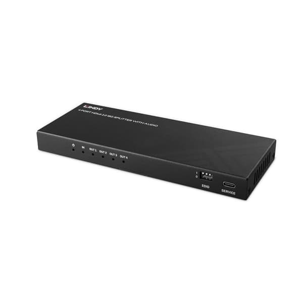 Lindy - video/audio splitter - 4 porte