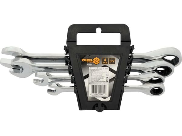 PLATTA NYCKLAR MED SIN 4ST 10-19MM