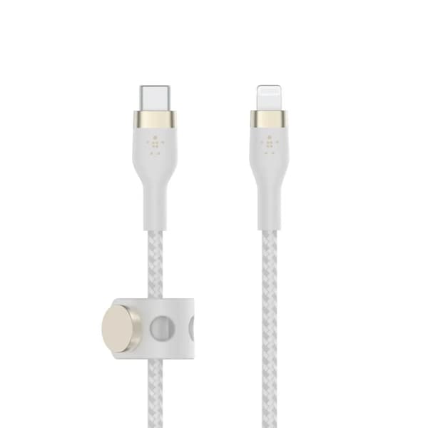 Belkin Flex Lightning/USB-C 15W 1m mfi. cert. vit CAA011bt1MWH