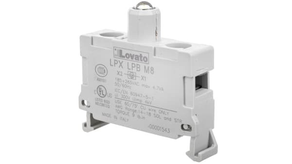 LED lampeholder hvid 185-265V AC LPXLPBM8