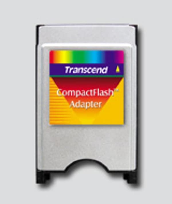 Transcend Compact Flash -sovitin PCMCIA