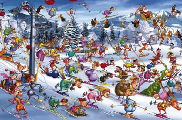 Palapeli 1000 - Ruyer Ski PIATNIK