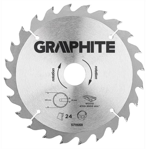 Graphite Widia savklinge 190x30mm 24 stk. 57H668