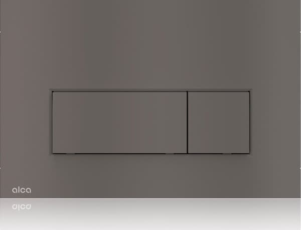 Skylleknap M57-GM-M/ALCA/THIN/BUTTON/GUN METAL-MAT