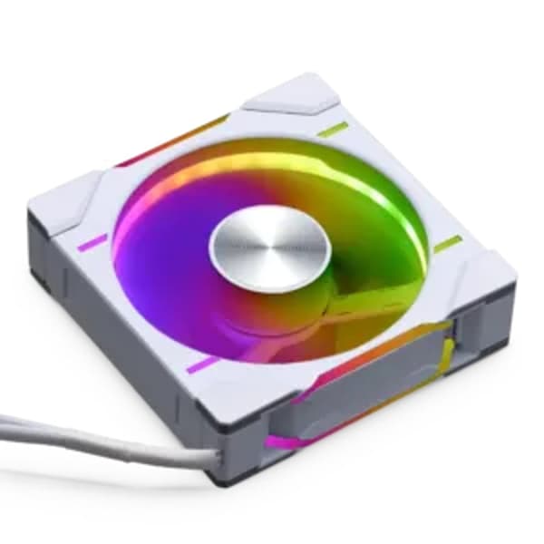 PHANTEKS D30 PWM Reverse Airflow D-RGB, 3 kpl - 120mm, valkoinen