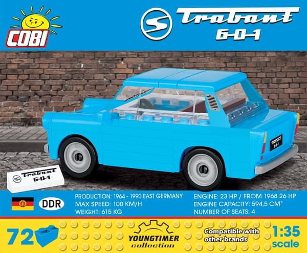 COBI 24539 Youngtimer Trabant 601 72kl p.6