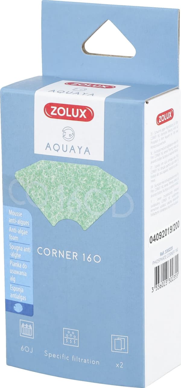 Zolux AQUAYA Phosphate Corner 160