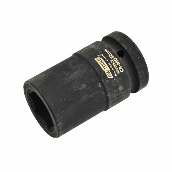 AWTOOLS ISKUPÄÄ 6-KULMAINEN 1\" PITKÄ 36mm MUSTA LINJA