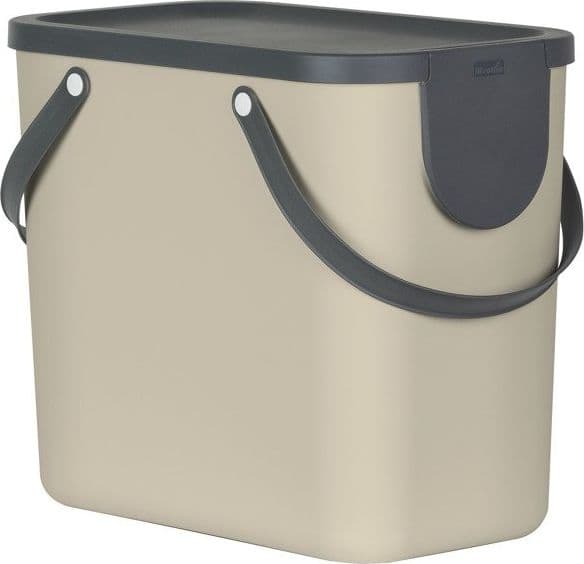 Rotho affaldsspand til sortering, vip, 25L, beige (1024907422)